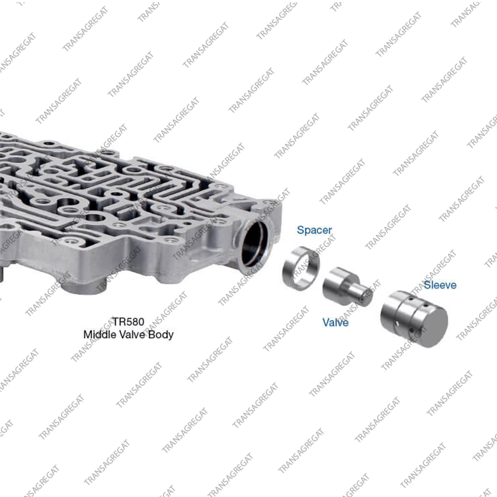 Клапан регулировки блокировки гидротрансформатора бустерный