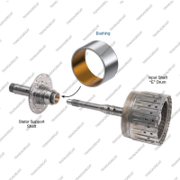 Втулка статора масляного насоса задняя (тип 1, 29x26x15.0, биметаллическая, комплект из 5шт.)*